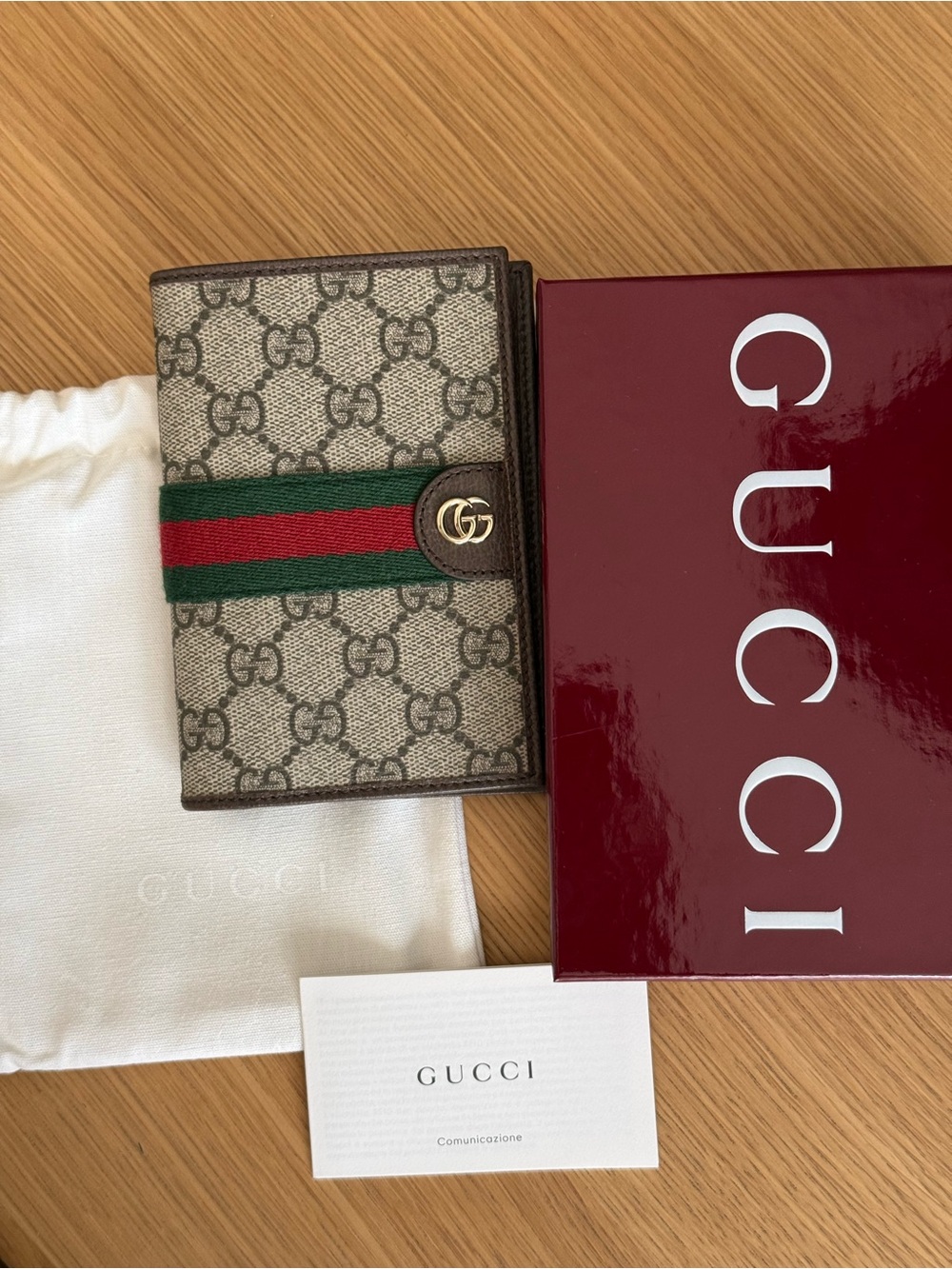 Gucci Ophidia passport case